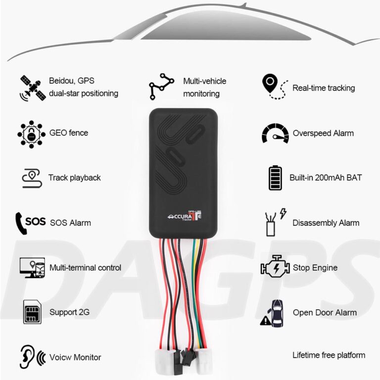Multi-function Vehicle GPS Tracker